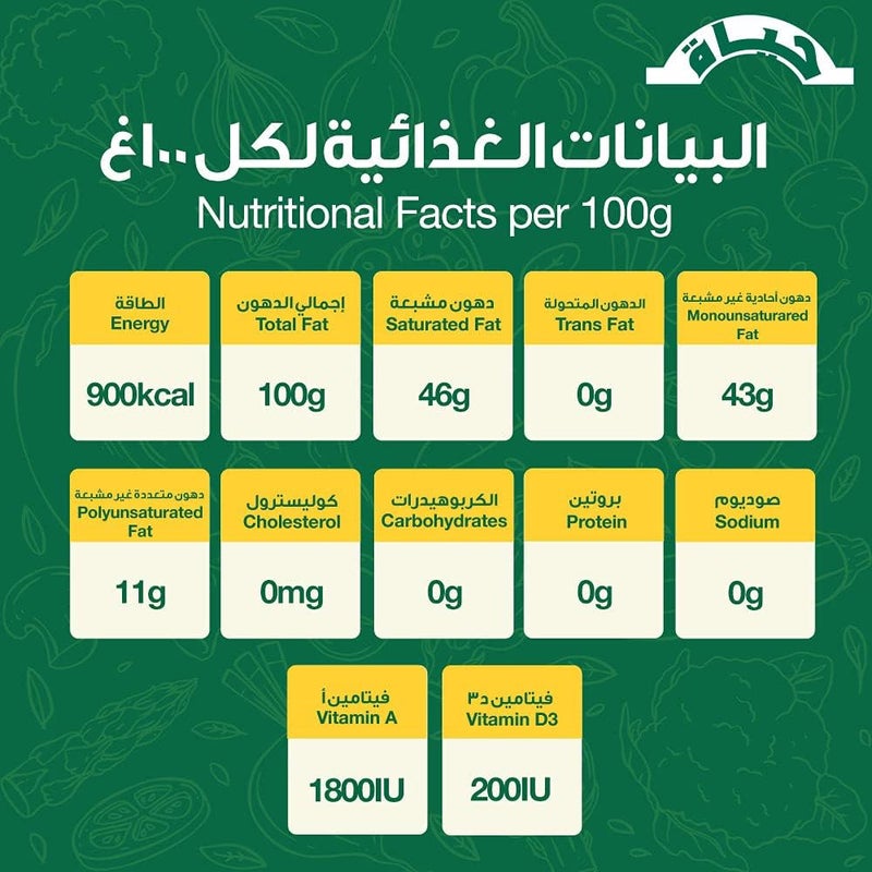 Hayat Palm Olein Vegetable Oil - 10 Liters - Image 5
